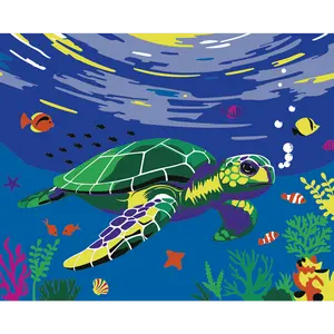 Turtle's Quest Paint by Number kit