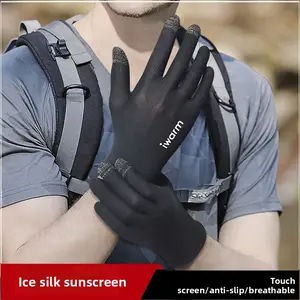 Non-slip touch screen riding special gloves Spring, summer, autumn and winter men's and women's cycling non-slip drivers driving car thin