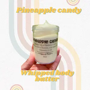 Pineapple candy whipped body butter Hydrating