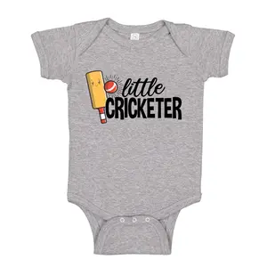 Little Cricketer Baby One Piece Toddler Shirt, Cricket Baby Clothing, Future Cricketer, Cricket Player Gift, Cricket Dad Gifts for Baby