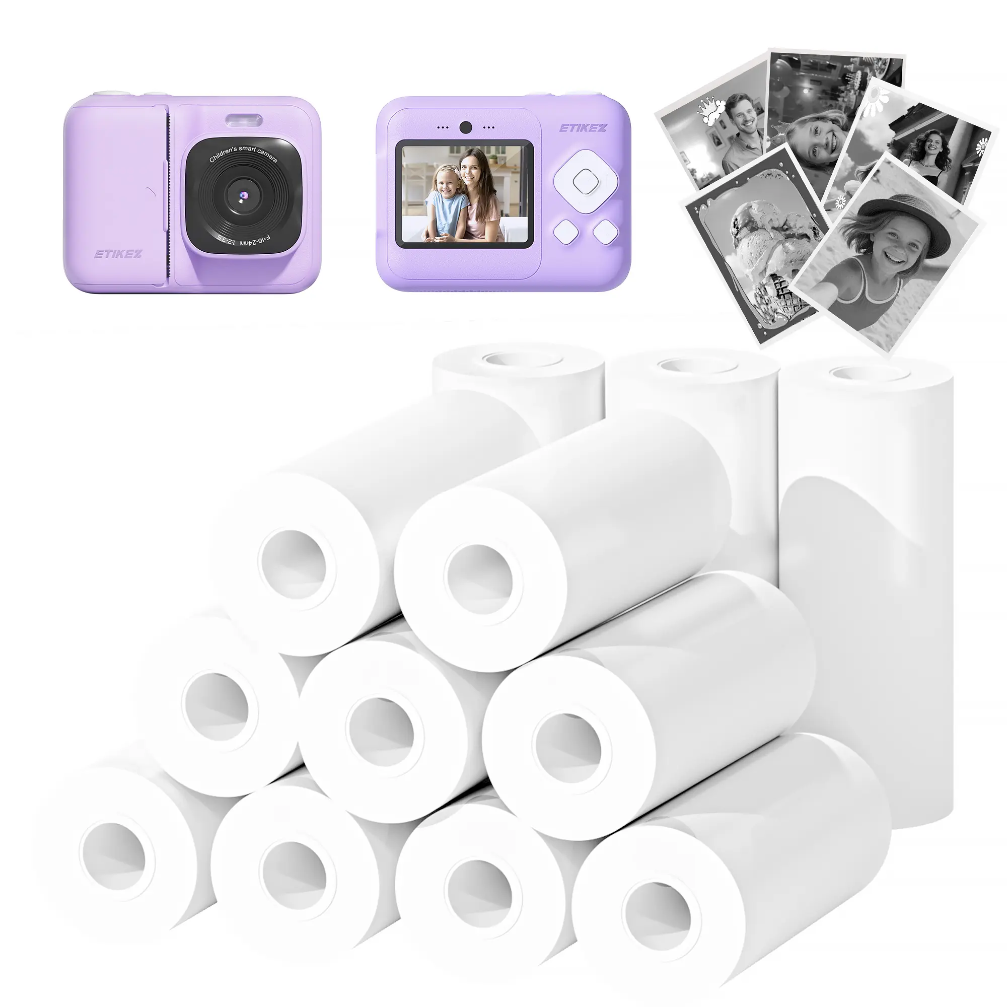 12 Roll Paper(No Printer)