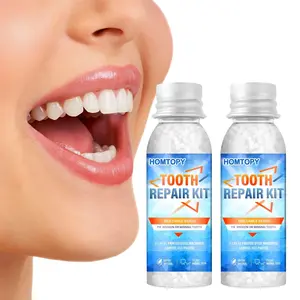 Moldable Dental Gel,Dentures Temporary Fillings,Temporary Tooth Filling,Denture Kit,Oral false tooth fake,Denture,Restoration Beads