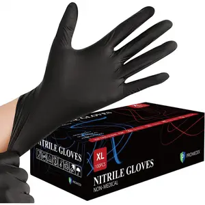 Nitrile Disposable Gloves,4mil-100 Count,Gloves Disposable Latex Free,Powder Free for Cooking,Household,Food safe