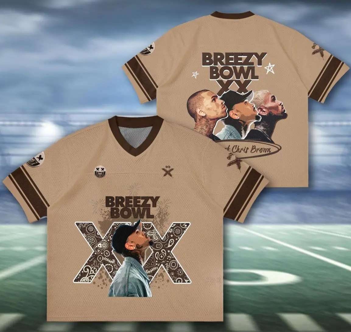 CB 2025 Jersey, Breezy Bowl XX, Concert T-shirt for Her, Easy Care, Machine Wash Safe, Essential Piece, Fits Any Wardrobe