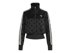 adidas Women's Women's Satin Polka Dots TT Track Jacket Black, from StockX