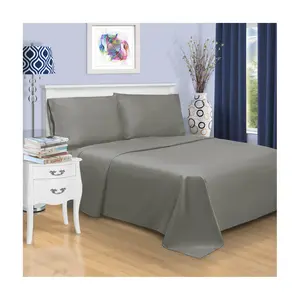 Superior 1500TC Solid Cotton Marrow Stitch Sheet Set, Queen