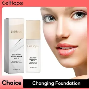 Natural Concealer Makeup Base, Full Coverage Moisturizer, Oil-Control Sunscreen, Waterproof Foundation Cream, Cosmetics for Face