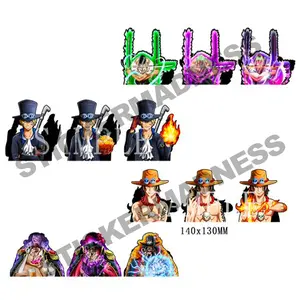 Anime Decal Stickers - 3D  Holographic - Waterproof - UV Resistant