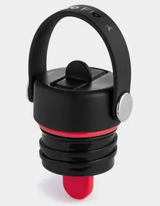 HYDRO FLASK Standard Mouth Flex Straw Cap, Black, ONESZ