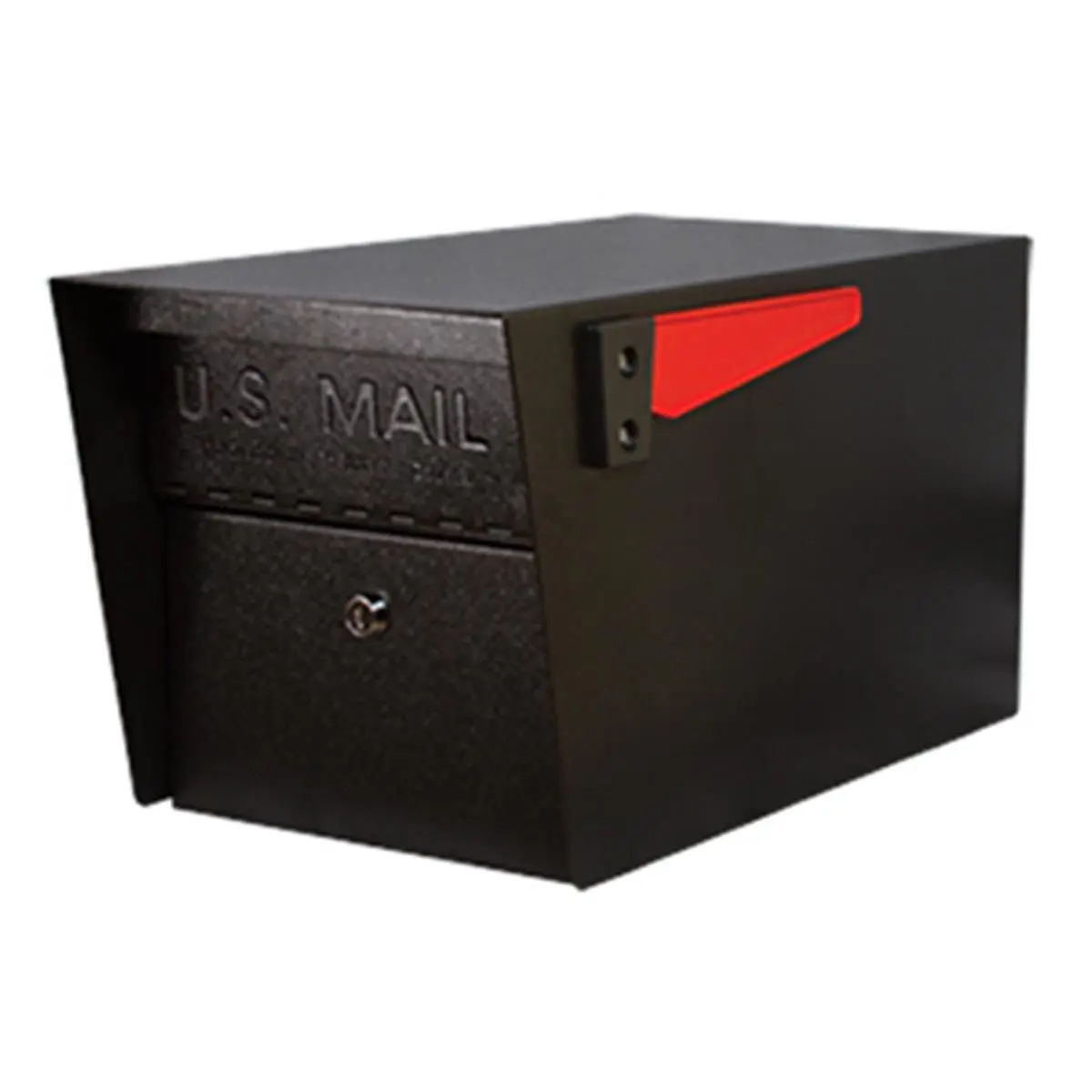 212 MAIN Lockable Outdoor Mail Manager Mailbox - Galvanized Steel, Durable, Lockable Latch, Mailbox Holder, Outdoor Mail Storage Solution