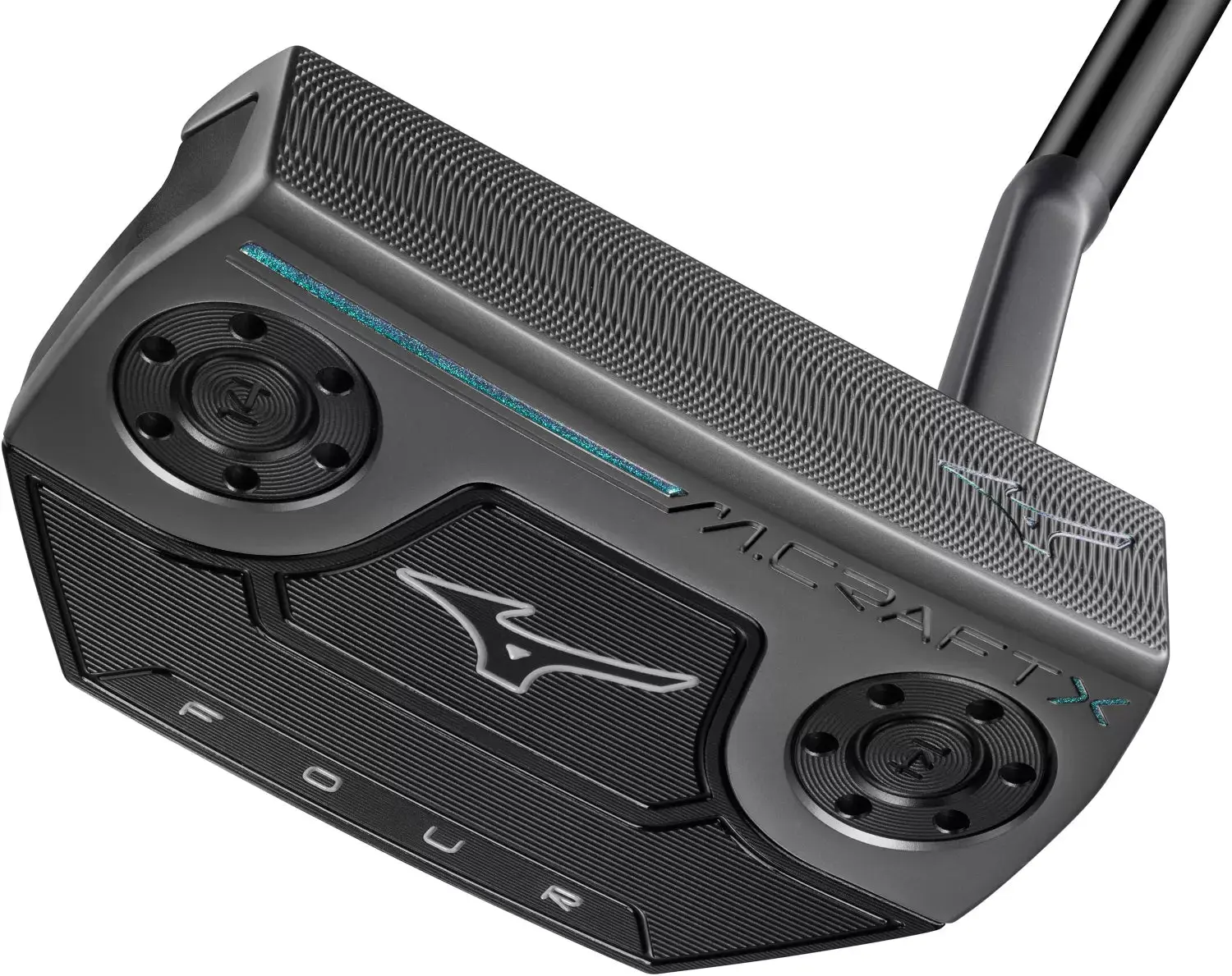 Mizuno M.CRAFT X S4 Putter, Advanced Craftsmanship, Alignment Control, Performance-Focused Golf Putting Gear with Refined Look