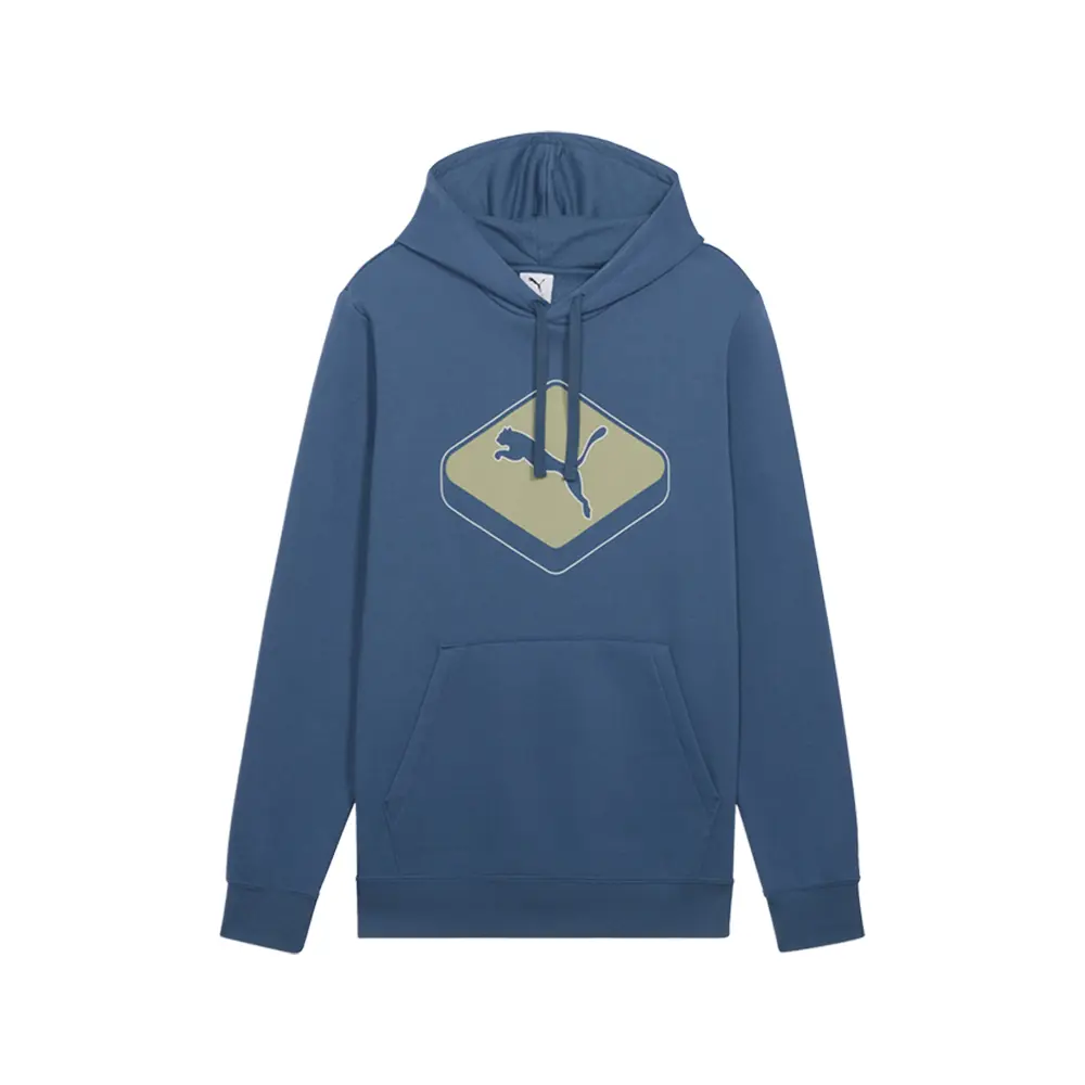 PUMA Mens Essentials Swift Hoodie Casual Outerwear Casual - Blue