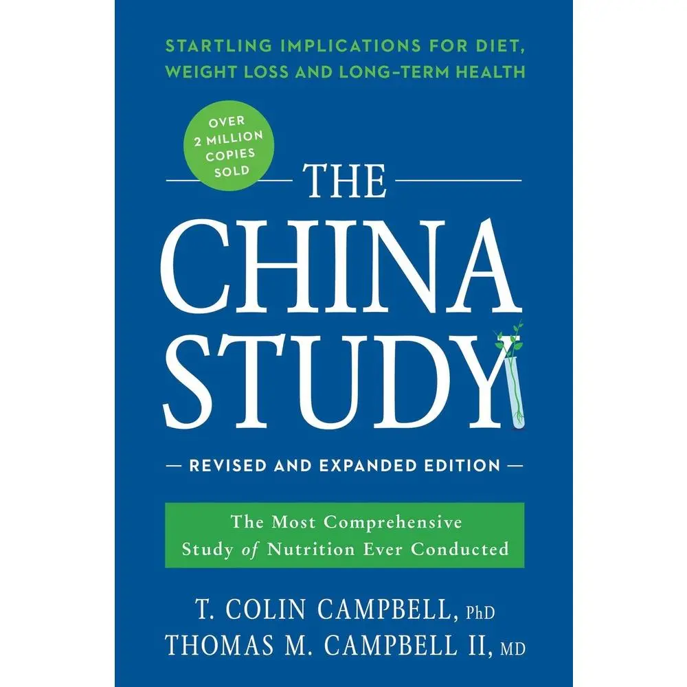 USED Book - The China Study: The Most Comprehensive Study of Nutrition Ever Conducted and the Startling Implications for Diet, Weight Loss, and Long-Term Health by Campbell, T. Colin (Paperback) - english