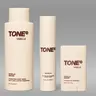 Men's TONE Vanilla Fragrance 3-Piece Gentle 48-Hour Daily Care Gift Set - Hydrating Body Wash, Aluminum-Free Deodorant, Cologne Mist, Body Soap Set for Cleansing, Moisture | Men's Stuff
