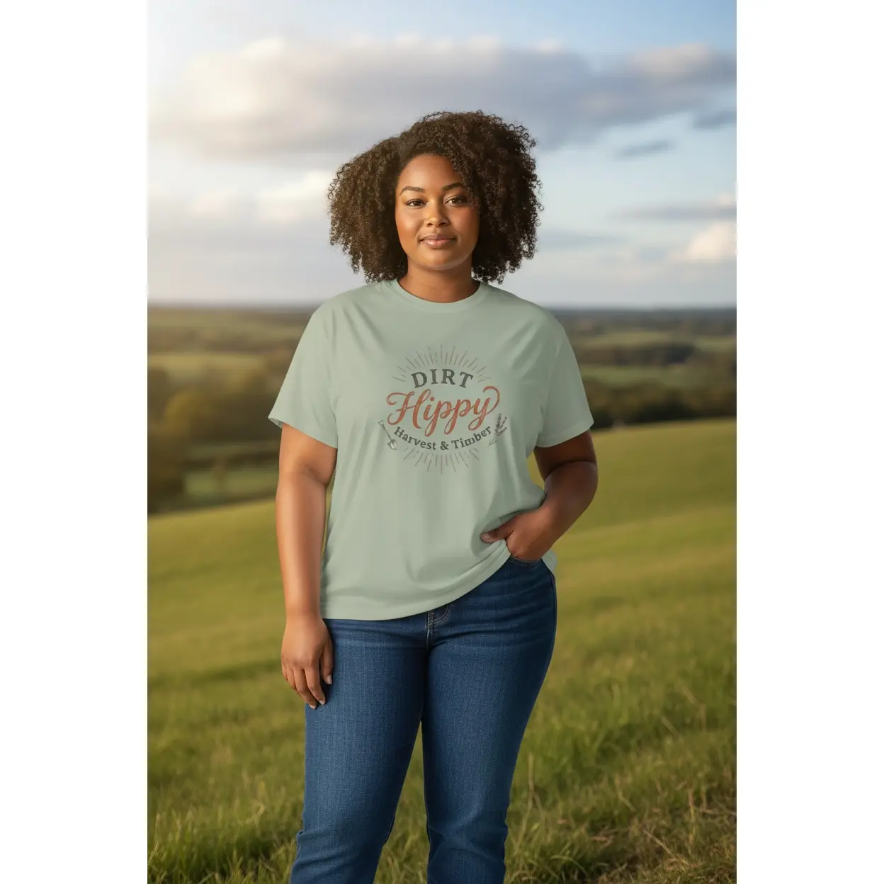 Dirt Hippy T-Shirt – Harvest & Timber Graphic Tee