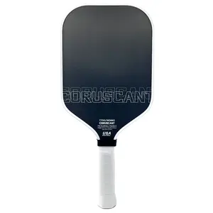 Coruscant 16mm Pickleball racket Paddle T700 Raw Carbon Fiber Power - Elongated Shape For Power & Spin Propulsion Core Increases Power & Touch Professional