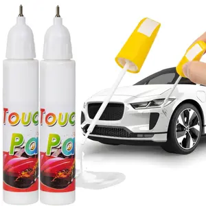 Touch Up Paint Pen for Cars, 2 In 1 Easy & Quick Car Paint Scratch Repair for Various Car Spot/Linear Scratches(2PCS)