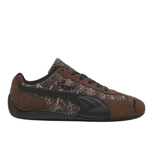PUMA Mens Speedcat Camo Lace Up Sneakers Shoes Casual - Brown
