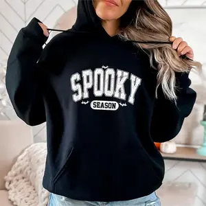 Holafish Spooky Season Unisex Sweatshirt, Spooky Season Sweatshirt, Halloween Ghost Sweatshirt, Halloween Sweatshirt, Halloween Hoodie, Spooky Hoodie