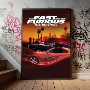 2001 The Fast And The Furiousssss Movie Poster,  Film Fans Collectibles