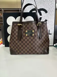 Pre-owned Louis Vuitton Damier Ebene Gold Medal Tote Bag – Date Code CR0171