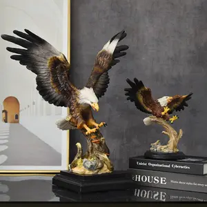 Minimalist Eagle Resin Craft, Premium Office Desk & Shelf Decorative Sculpture, Professional Home Decoration, Unique Gift Idea