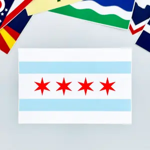 Chicago Flag Sticker