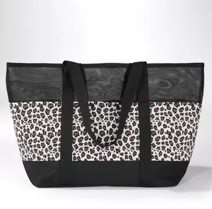 Cheetah Beach Bag