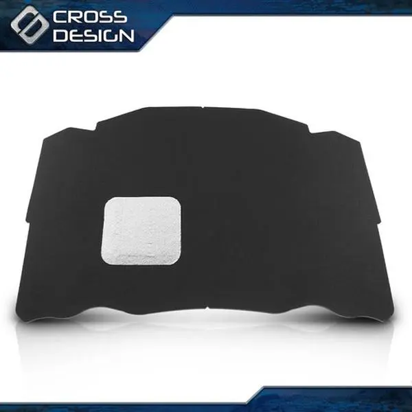 CROSSDESIGN Durable Fire Resistant Heat Insulating Long-Lasting Vehicle Specific Fit Hood Insulation Pad, Fit For Mercedes W124 300E 300D-T 300TD-T, Part No. 124 682 07 26, NEW