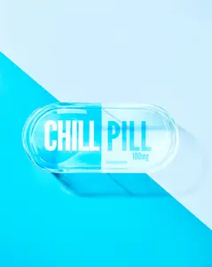 Tart By Taylor - Chill Pill Trinket Tray | Blue (Wholesale)