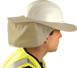 212 MAIN Cotton Sports Hat - Foldable Stow-Away Hard Hat Shade with Sun Protection, UV Blocking, Wire Frame, Khaki