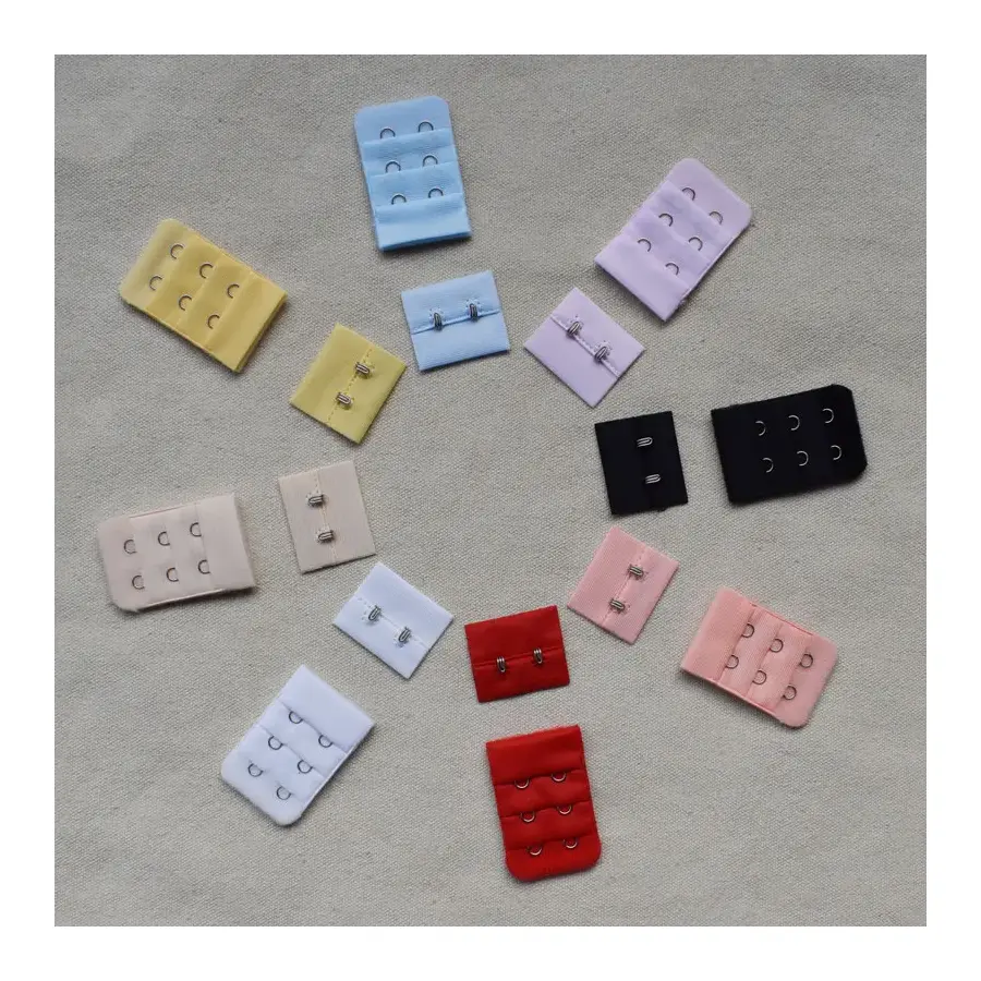 2-Hooks 32mm Wide,Bra Hook and Eye Bra Strap Sew-in Fasteners,Underware Expander Hook Extende,Women's underwear accessories