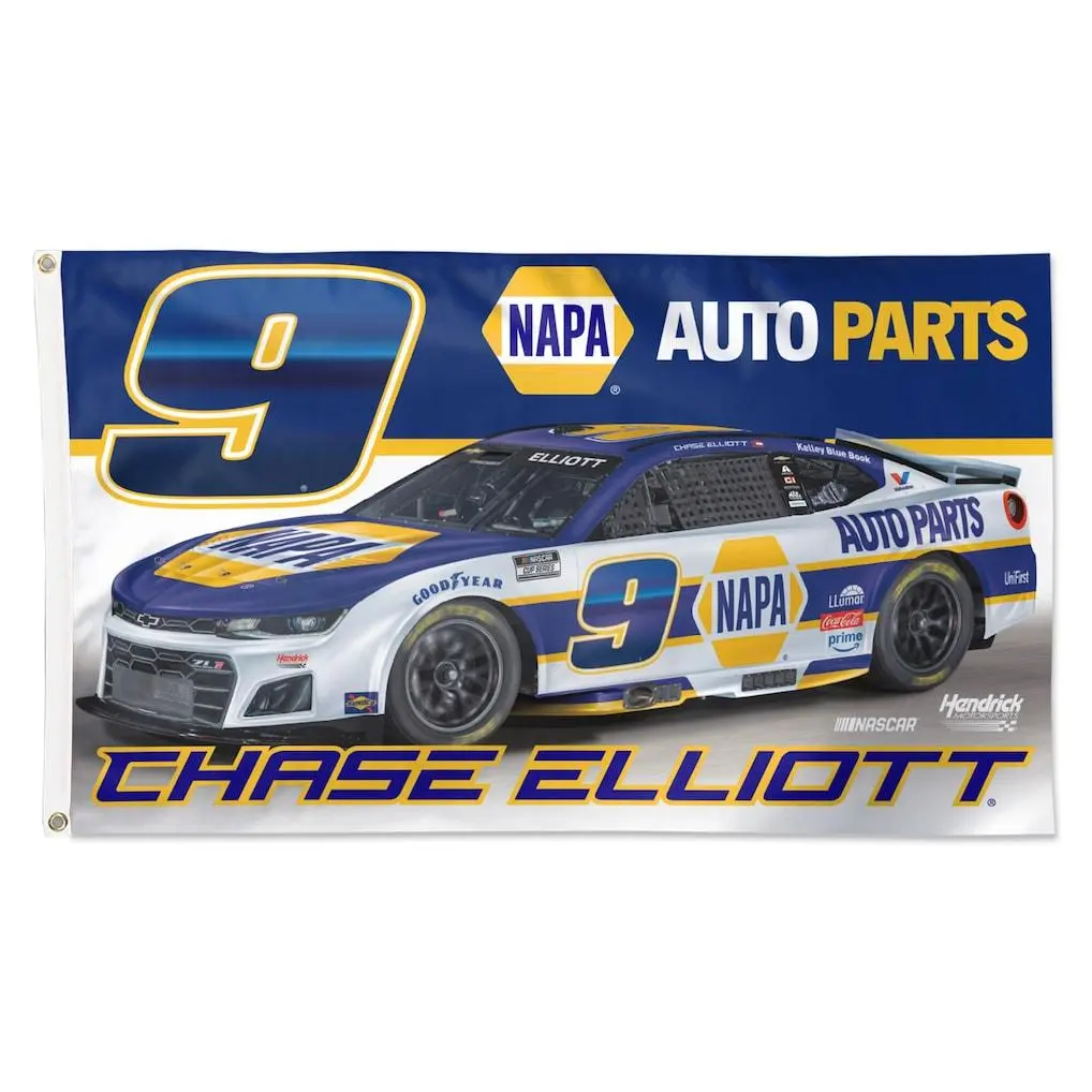 Chase Elliott WinCraft NAPA 3' x 5' Single-Sided Flag