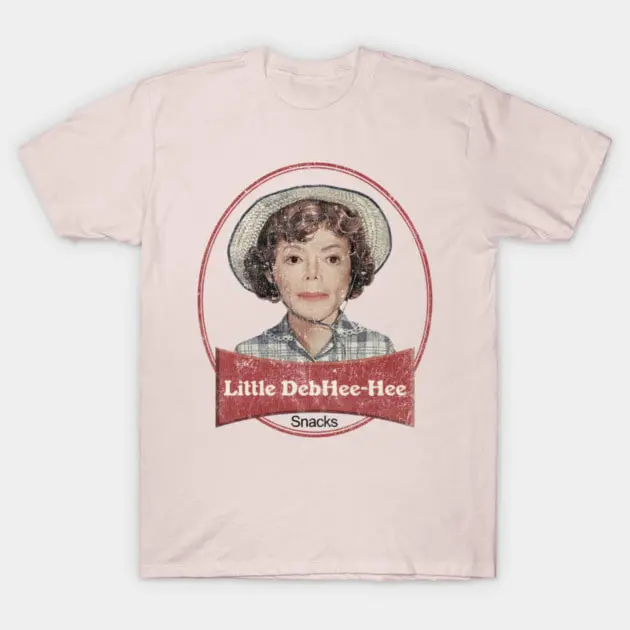 Little Deb Hee-hee (Jackson Vtg) T-Shirt, Funny Sarcastic Humorous Saying Women Streetwear Casual Top