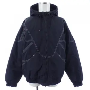 Pre-owned Supreme Polyester Small Leather Goods ZIG ZAG STITCH PUFFY Jacket