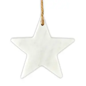 Marble Ornament - Star
