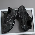 Spring New High-Quality Men's Casual Shoes, Casual Trainer Footwear, Comfortable Sporty Outdoor Shoes, Medium Width, PU Leather Upper, PVC Sole, All Seasons
