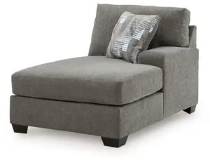 Newellen - RAF Corner Chaise - Greystone