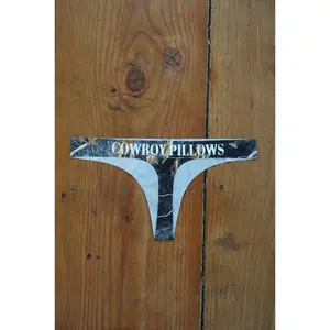 Black Camo Cowboy Pillows Undies Black Camo Cowboy Pillows Undies