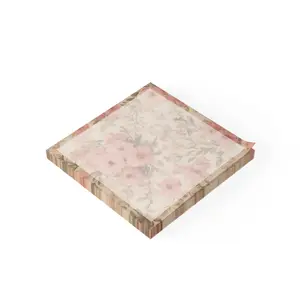 Pink Vintage  Floral Post-it® Note Pad, 3x3 or 4x4 Designer Sticky Notes