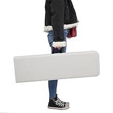 VINGLI 6 feet Plastic Folding Bench,Portable in/Outdoor Picnic Party Camping Dining Seat, Garden Soccer Multipurpose Entertaining Activities, Smooth HDPE Tabletop, 1/2 Pack, White/Black/Brown VINGLI 6 feet Plastic Folding Bench,Portable in/Outdoor Picnic Party Camping Dining Seat, Garden Soccer Multipurpose Entertaining Activities, Smooth HDPE Tabletop, 1/2 Pack, White/Black/Brown