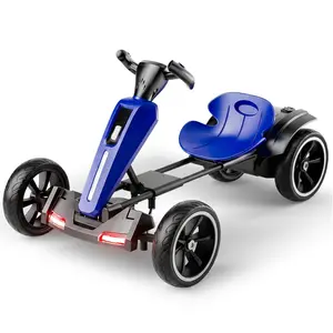 Kids 4-Wheel Electric Go Kart,  High Performance, Ride-On Toy with EVA Anti-Slip Tires, for 3-6 Years