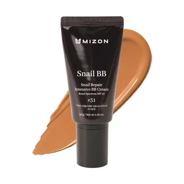 Snail Repair Intensive BB Cream Broad Spectrum SPF30 Flawless Moisture Makeup Cream Flawless Skin Finish