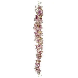 33" Hydrangea Garland Orchid