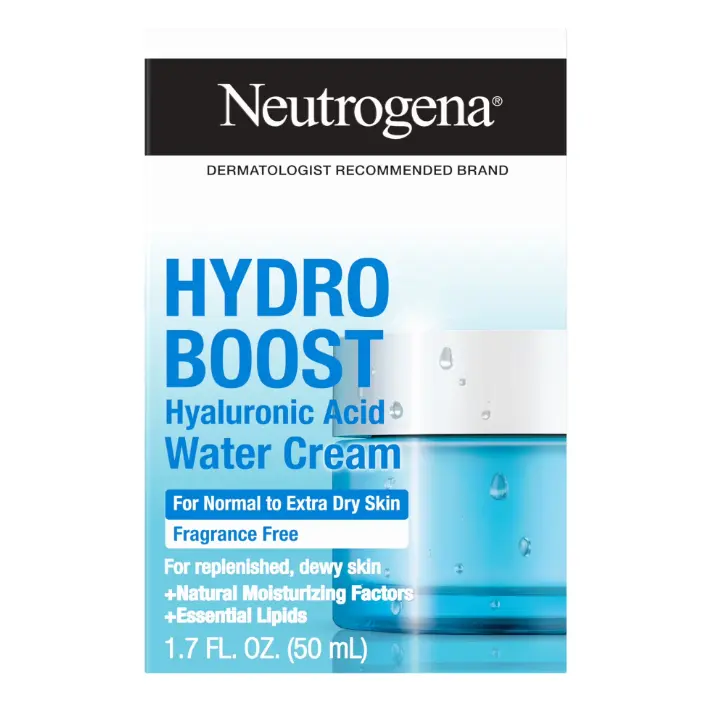 Neutrogena Hydro Boost Hyaluronic Acid Water Cream, Moisturizing Face Cream, 1.7 fl oz Neutrogena Hydro Boost Hyaluronic Acid Water Cream, Moisturizing Face Cream, 1.7 fl oz