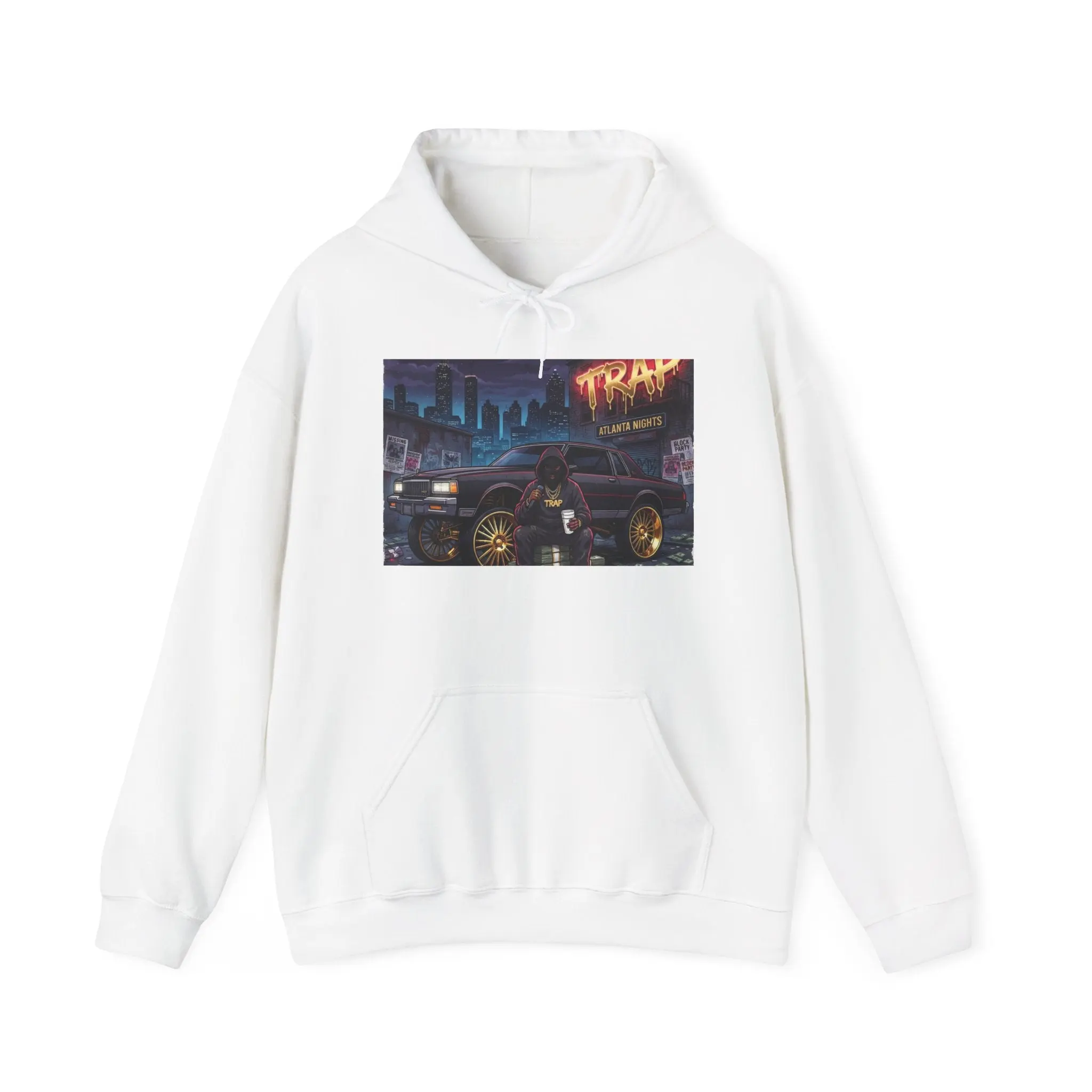 Trap Nightlife Tee-Retro Urban Rap Graphic T-Shirt