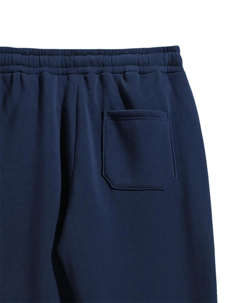 2-Piece Men's Solid Fashion Sweatpants, Versatile Year-Round Wear, Ideal for Autumn and Winter 2-Piece Men's Solid Fashion Sweatpants, Versatile Year-Round Wear, Ideal for Autumn and Winter