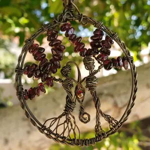 Adam and Eve Ornament ( Wire Tree )