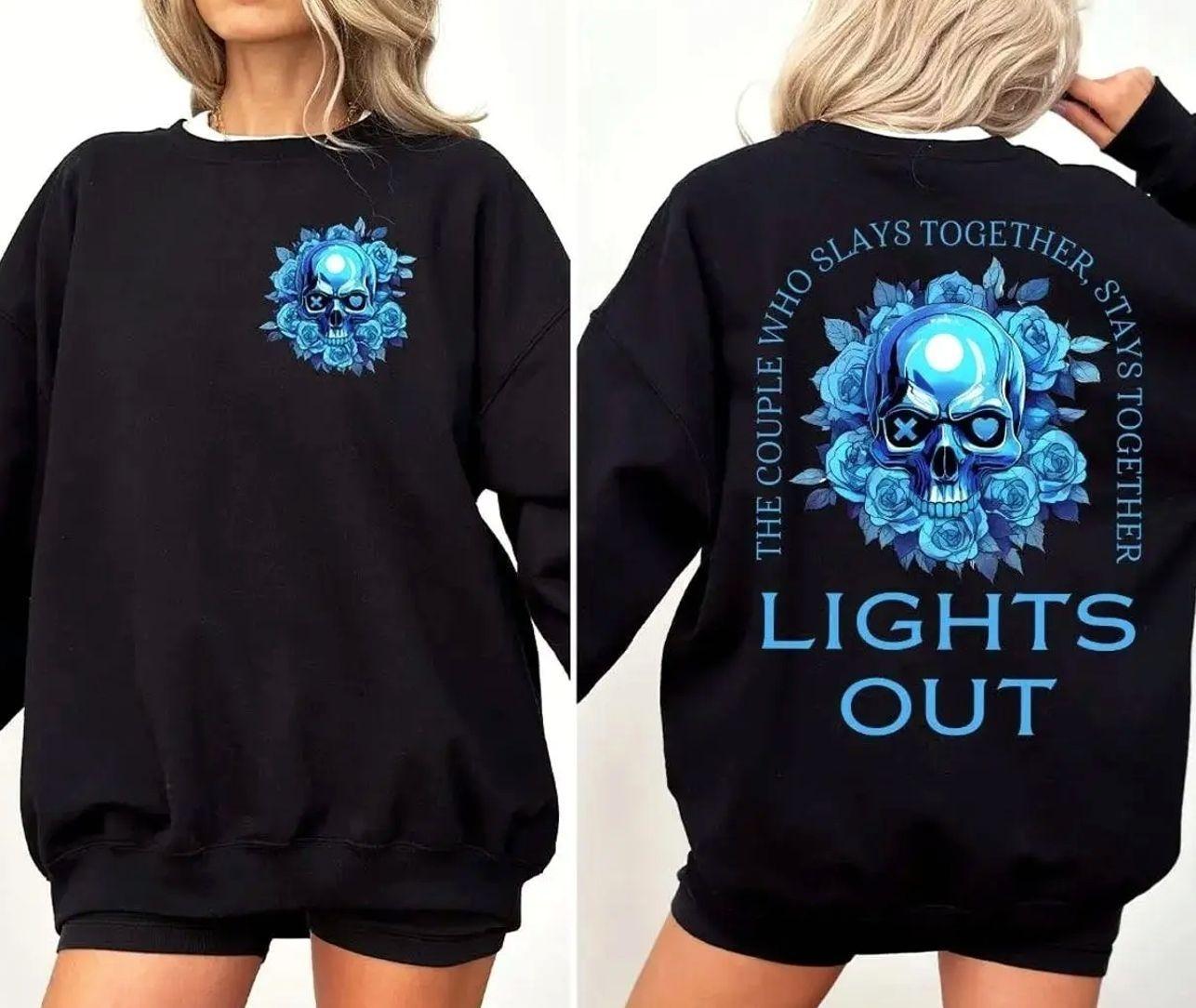 Lights Out by Navessa Allen, Special Edition, book sweatshirt, Lights Out sweatshirt, Reader’s gift shirt, Navessa Allen shirt, Lights Out, dark romance books shirt, darkromancebooks, into darkness, intodarknessseries 6