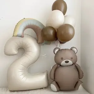 Teddy Bear Balloon Set for Festive Parties and Celebrations